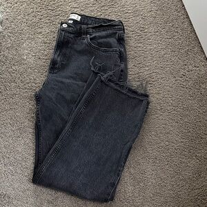 Abercrombie & Fitch Dark Baggy Jeans
